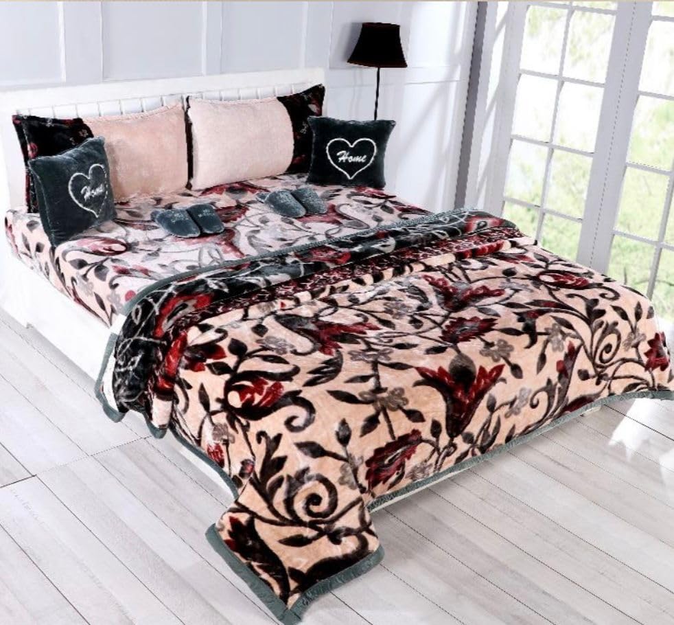 See full amazon price history chart for OMAJA HOME Printed Double Bed Wedding Bedhsheet : 1 Bedsheet, 2 Pillow Cover, Heavy Stuff, Speacial for Newly Wed Couples and for Gift Purpose Pack of 1 (Multicolor 5) OMAJA HOME Printed Double Bed Wedding Bedhsheet : 1 Bedsheet, 2 Pillow Cover, Heavy Stuff, Speacial for Newly Wed Couples and for Gift Purpose Pack of 1 (Multicolor 5) (B0CG5NTHN9) Amazon Price History, Amazon Price Tracker