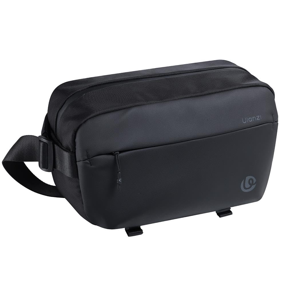 Ulanzi PB038 Sling Travel Bag V2 - Bolsa de viaje con divisor para cámara de 10 litros, para DSLR, GoPro y accesorios, con soporte para trípode, color negro