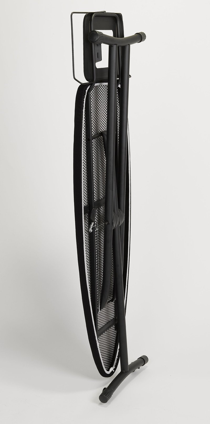 JATA HOGAR TP550 - Tabla de Planchar Plegable, Medidas: 130 x 47 cm, Estructura Termocalada, Antideslizante, Funda 100% Algodón, Reposa Planchas, Varias Alturas, Fabricación europea