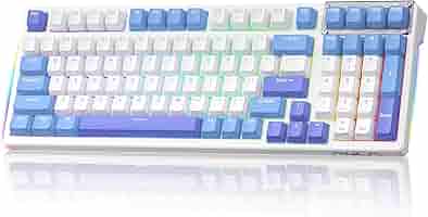 Amazon.com: AULA F98 Mechanical Keyboard 99 Keys, Tri-Mode