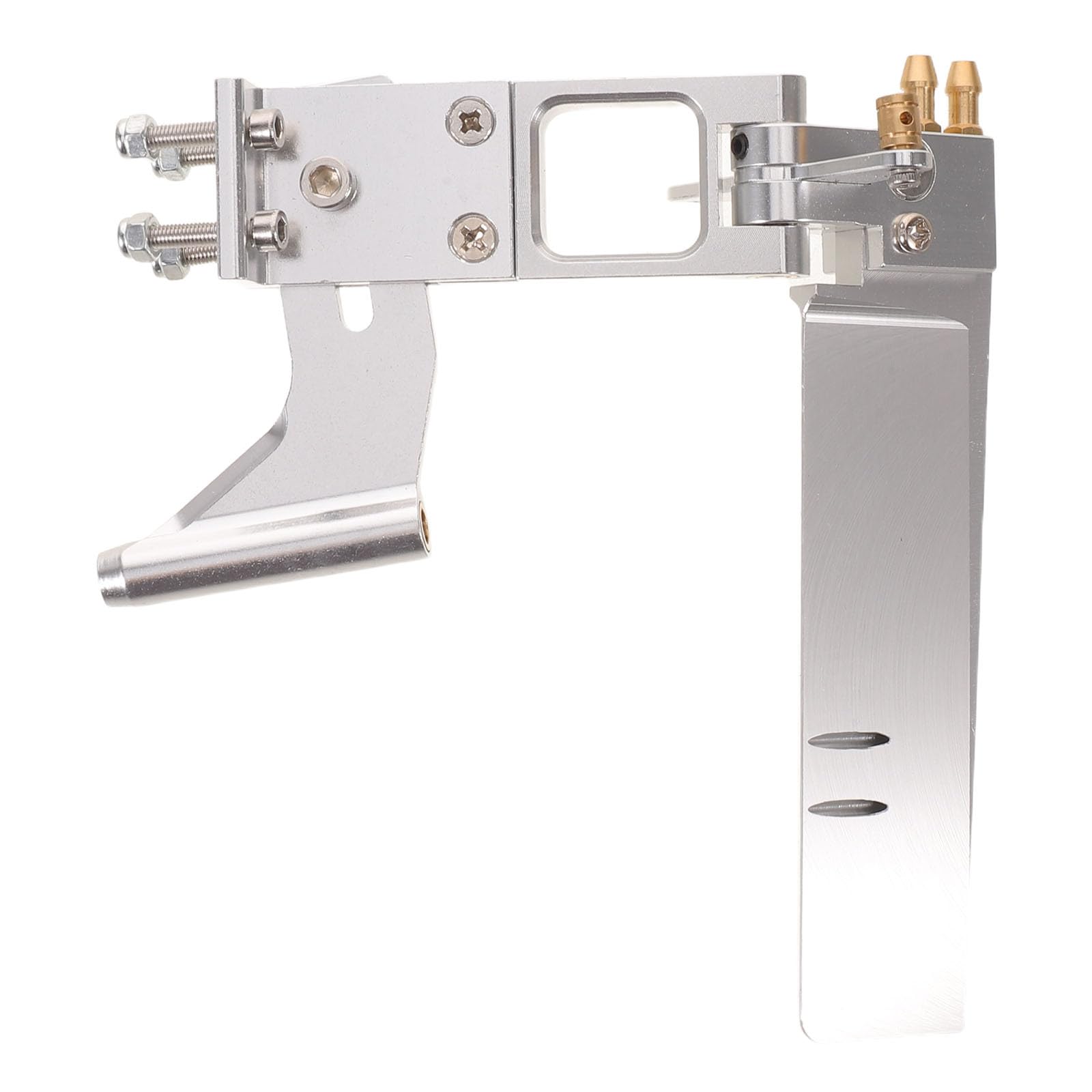 Zerodeko Kit de timón para Barco RC de 110 mm con Eje de 4 mm, Absorbente