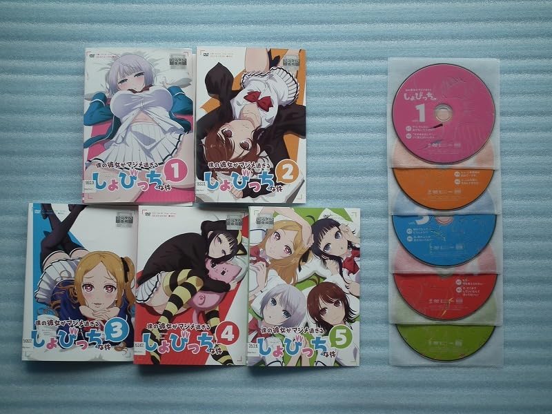 僕の彼女がマジメ過ぎるしょびっちな件 全5巻セット アニメ 中古DVD  