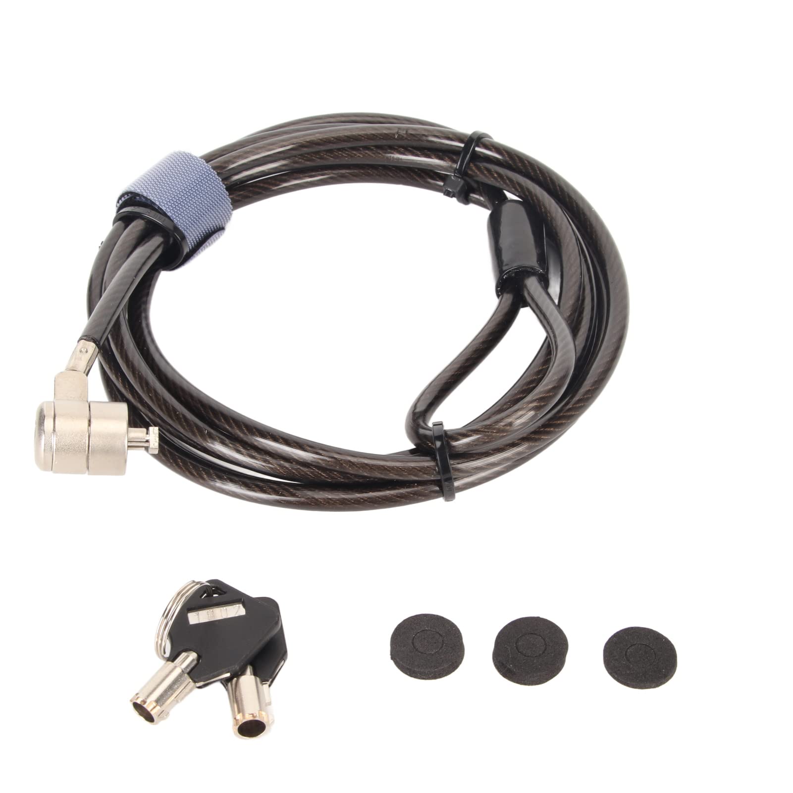 GOWENIC Notebook Lock and Security Cable, Laptop Cable Lock, Anti Theft Combination Lock with 2 Keys, Tablet Lock Security Cable for Laptops, Tablets