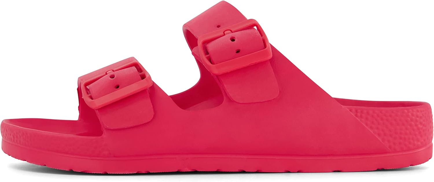 CUSHIONAIRE Women's Emily EVA comfort footbed Sandal with +Comfort