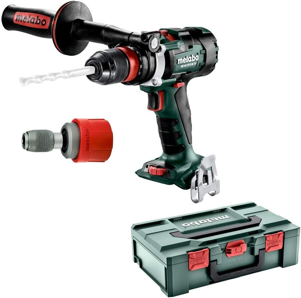 Metabo Akku Winkelschleifer CC 18 BL (ohne Akku, Schleifscheiben-ø 76 Mm, Mit Schleifscheiben + MetaLoc Koffer, Akkuspannung 18 V, Gewinde M 5) 600349840