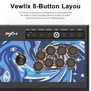 ARCADE FIGHTSTICK　PXN 008 PXN-008 | PXN Racing Wheel, Game Controller, Arcade Stick