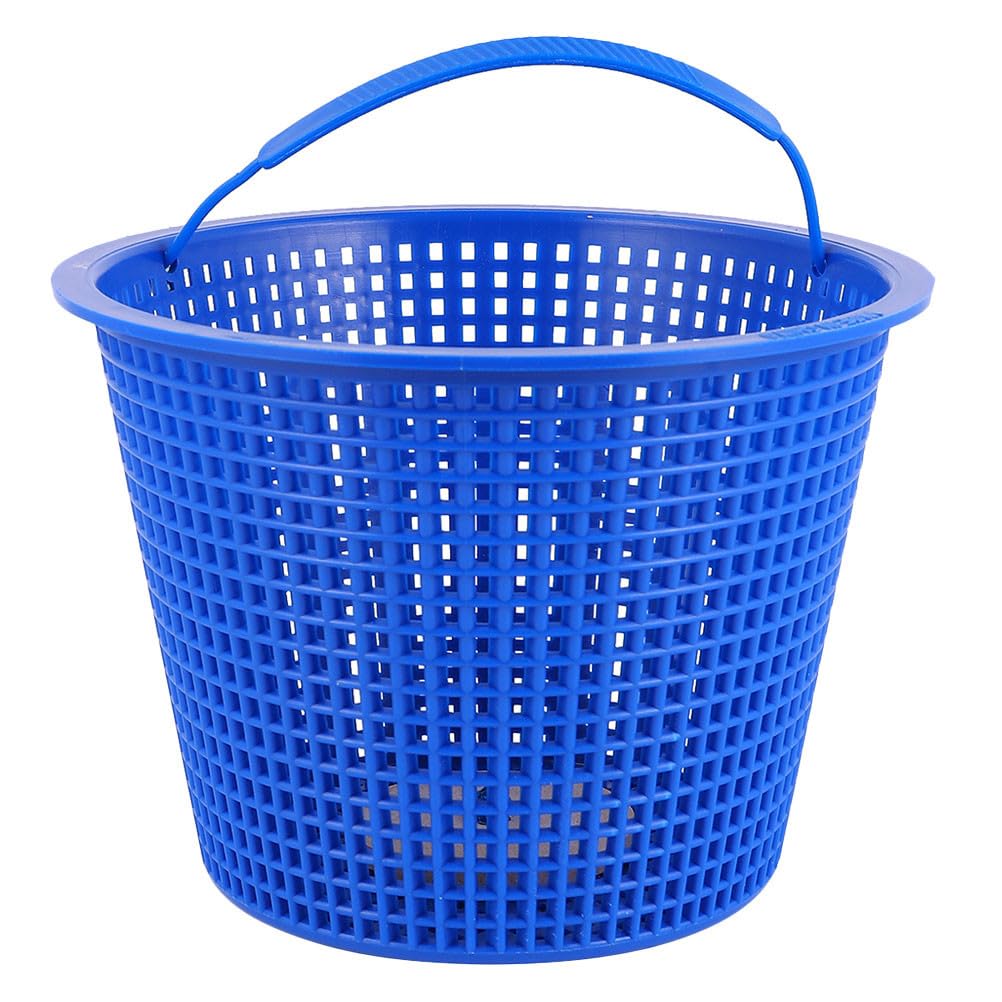 HEMOTON Lot de 2 Paniers de Rechange Bleus pour Écumoire de Piscine, pour Le Retrait Et Le Nettoyage des Feuilles Et Débris.