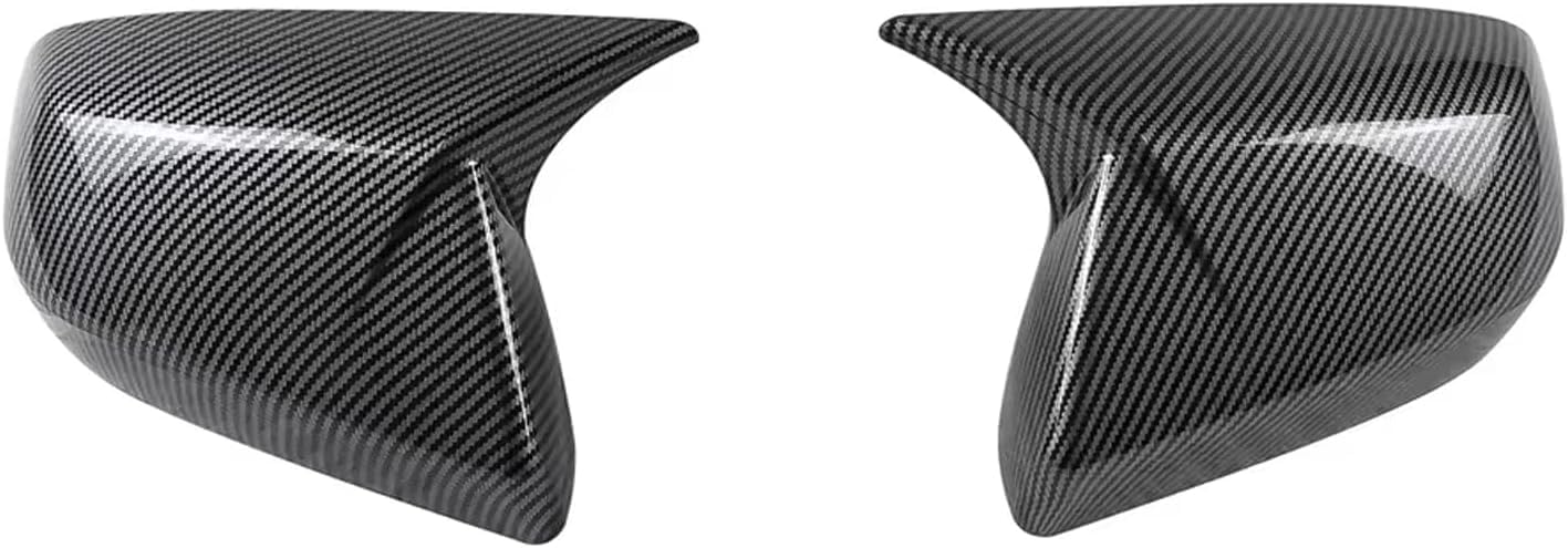 XJPGHA Wing Mirror Covers Caps for Cadillac CT4 2020-2023, Sturdy Durable Cover Housing Door Mirror Vehicle Accessory Rearview Side Covers,Carbon Fiber Texture