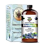 Blueberry Essential Oil (8 oz / 240 ml) - Blueberry Oils for diffusers, humidifiers, Home Baths, Cleaning Products, Yoga, DIY Soaps and DIY Scented Candles