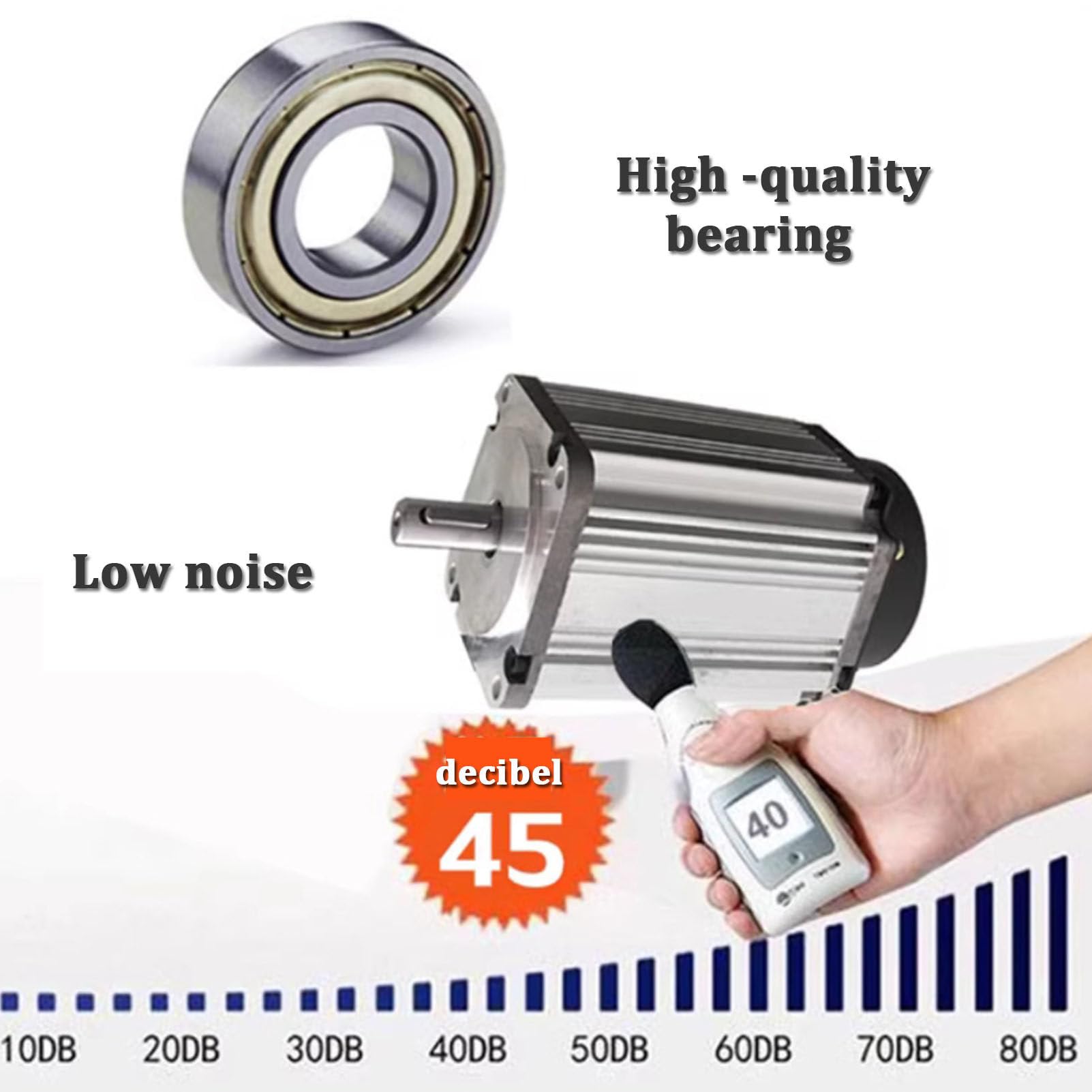 Máquina mezcladora eléctrica de tanque, agitador IBC con varilla y hoja de acero inoxidable, hélice plegable para disolver tinta, potente rendimiento de 980 W