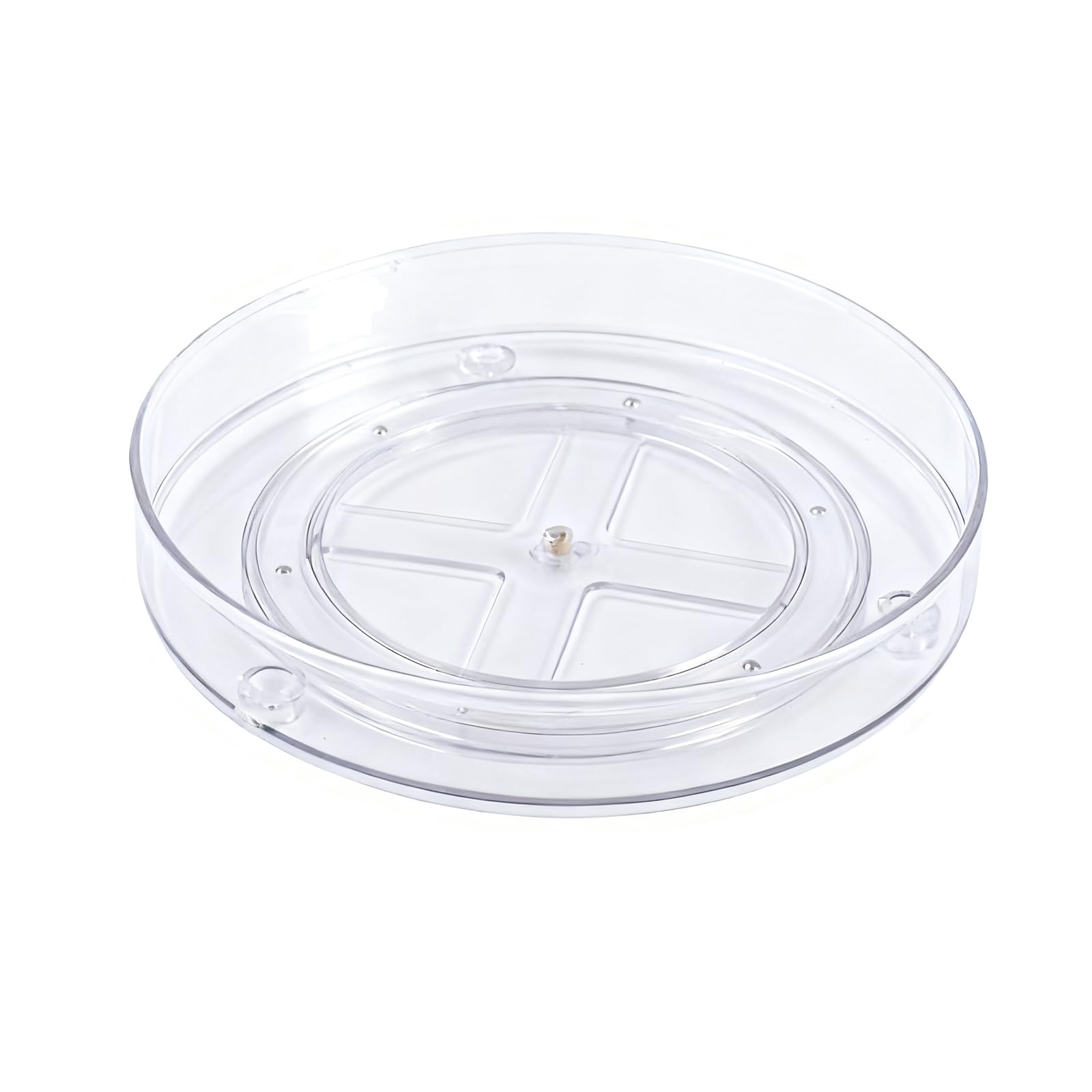 YIXANNX Rotating Vegetable And Fruit Tray Offers And Organization With Lazy Susan Turning Table For Home Storage Different No