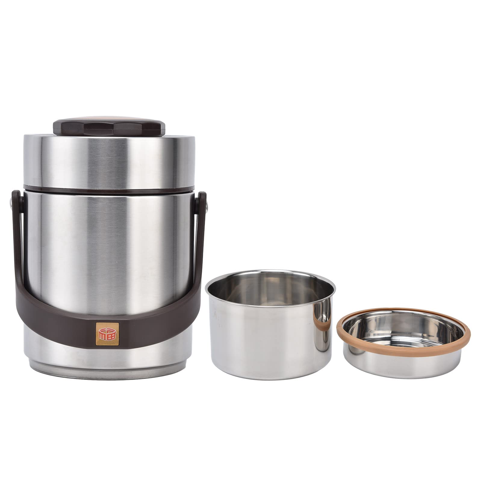 Annadue Vakuumisoliertes Lebensmittelglas, 1500 Ml Edelstahl-Lunchbehälter für Erwachsene, Lunchbox für Büro, Reisen, Lunchbehälter