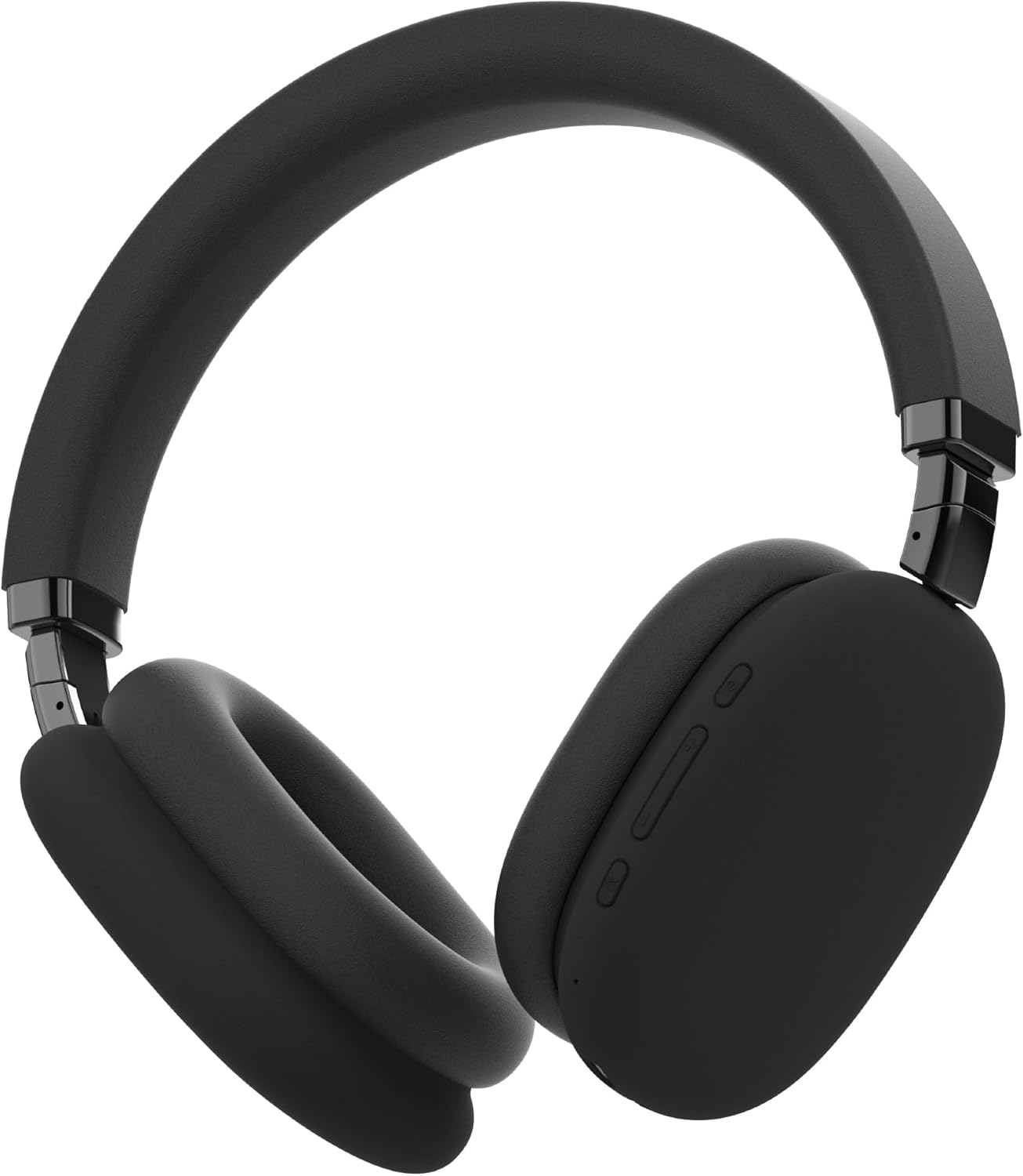 groov e Fusion Wireless Headphones – Active Noise Cancelling Headphones with 32Hrs of Audio Playback – Bluetooth & 3.5mm Audio Jack – Black