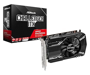 ASRock Radeon RX 6400 4GB 動作未確認 Amazon.com: ASRock AMD Radeon RX 6400 Challenger ITX 4GB