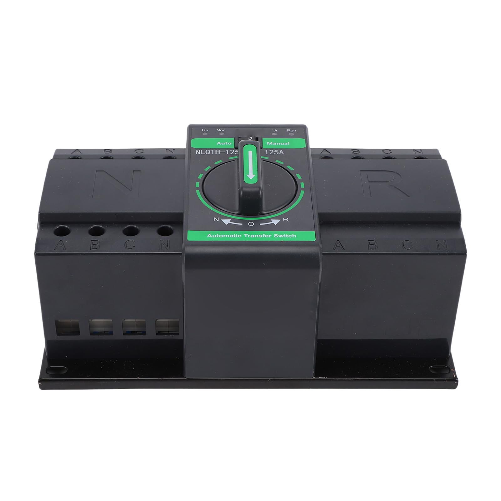 XUMIUZIY Commutatore di Trasferimento Automatico 125A 4P, Commutazione del Generatore di Corrente Doppio ATS di Isolamento del Grado PC per il Backup Domestico