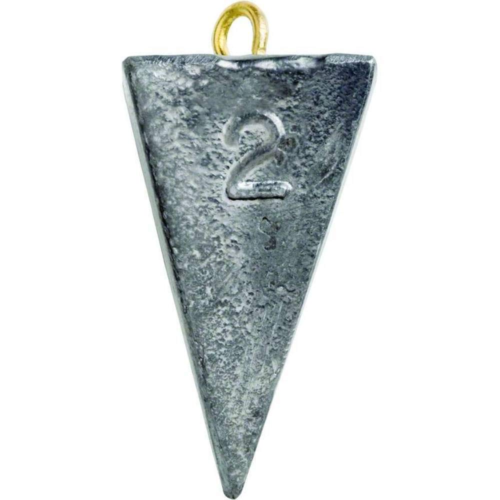 Bullet Weights Pyramid Fishing Sinker (4-Pack), 3-Ounce