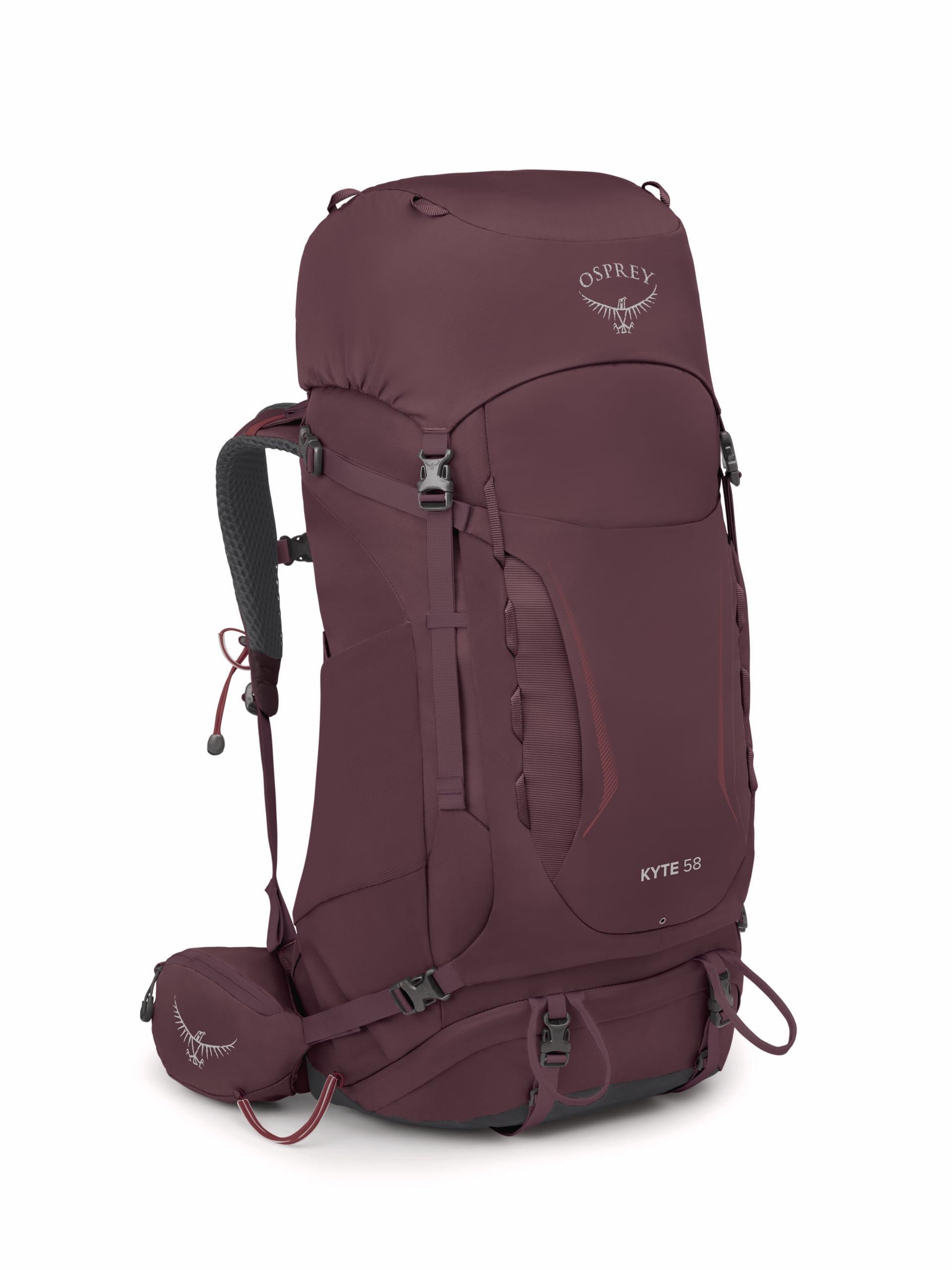 Osprey Kyte Women's Backpack, 58L, Elderberry Purple, M/L