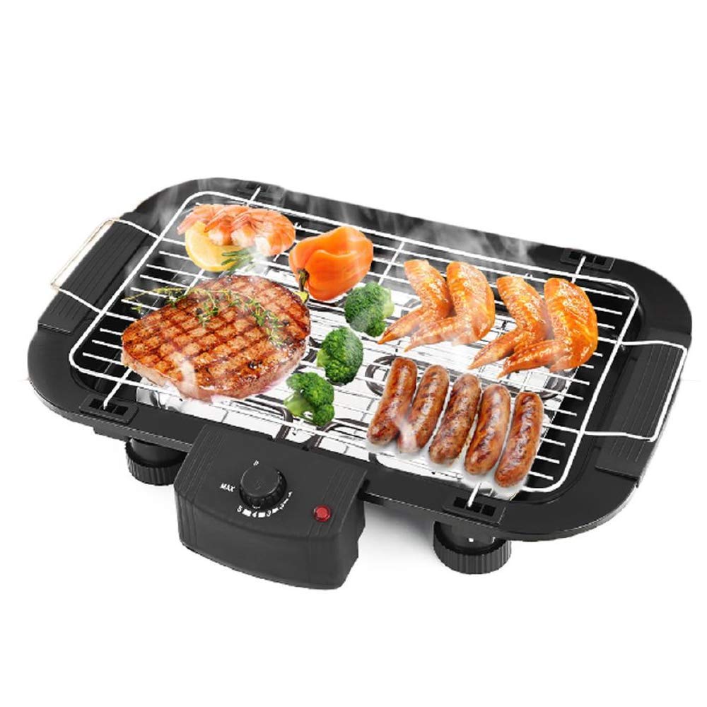Sevia Barbecue Grill Grilling Machine Charcoal Electric Dual-Purpose Household Outdoor Multi-Function Double Electric Oven 2000W Barbecu