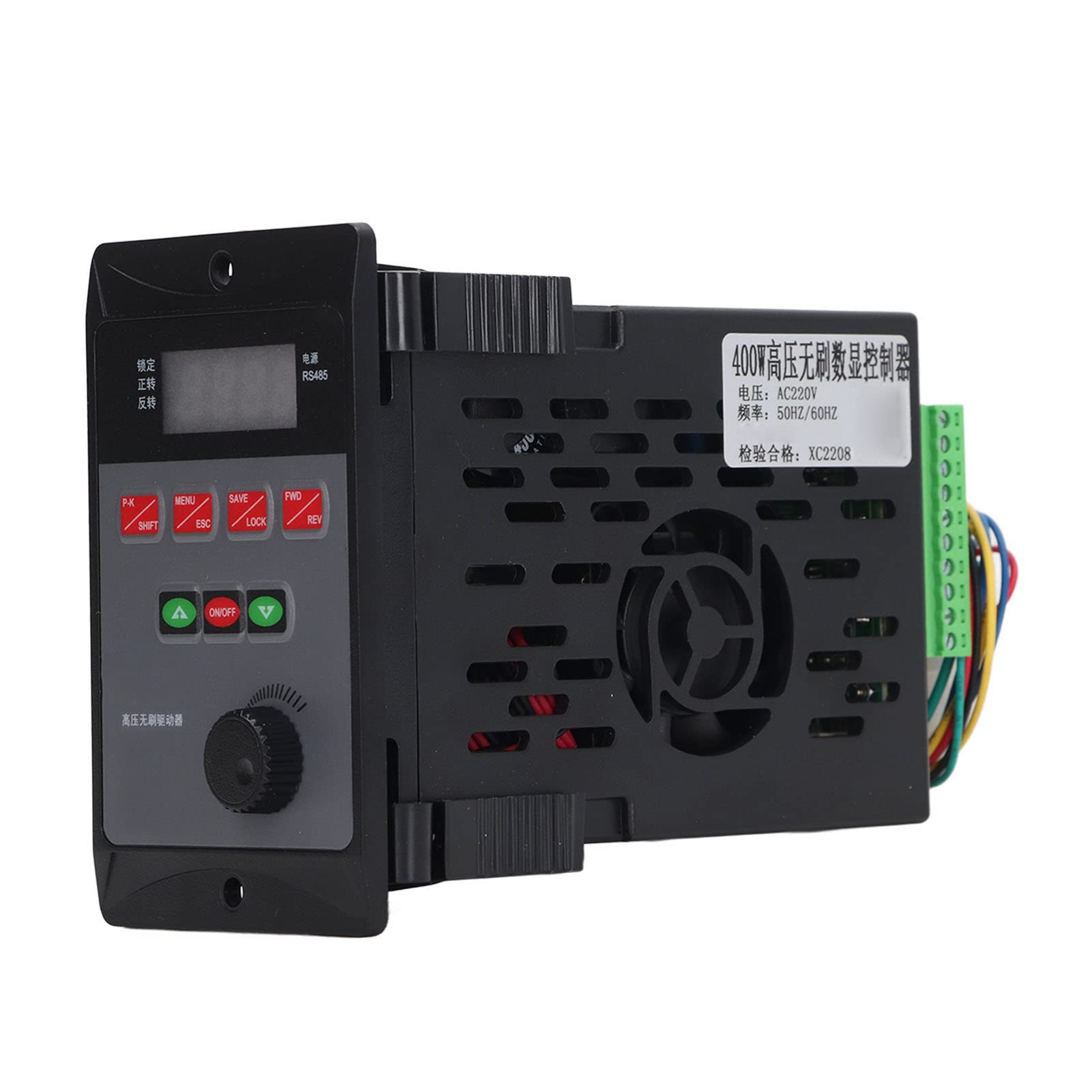 Bezszczotkowy Sterownik Silnika ABS Kontroler Prędkości Silnika AC220V 15 W do 400 W Niski Poziom Hałasu dla Techników Zajmujących się naprawą Sprzętu Przemysłowego i Wymiany