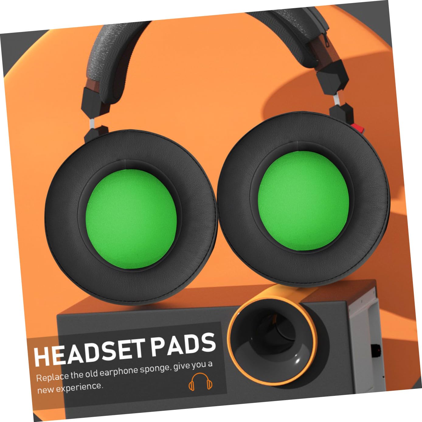 Mobestech 3pares Almohadillas De Repuesto para Auriculares Kraken Cómodas y Fáciles De Instalar Pack De Diseño Ergonómico Mejoran La Calidad del Sonido