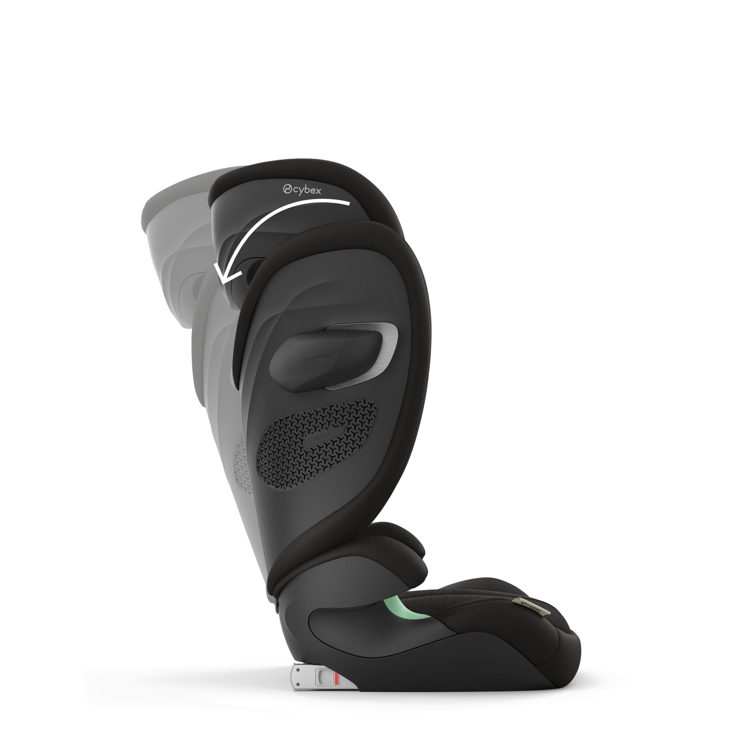 Cybex Solution G2 Plus/Moon Black-black PU1, Moon Black, Plus, Solution G2