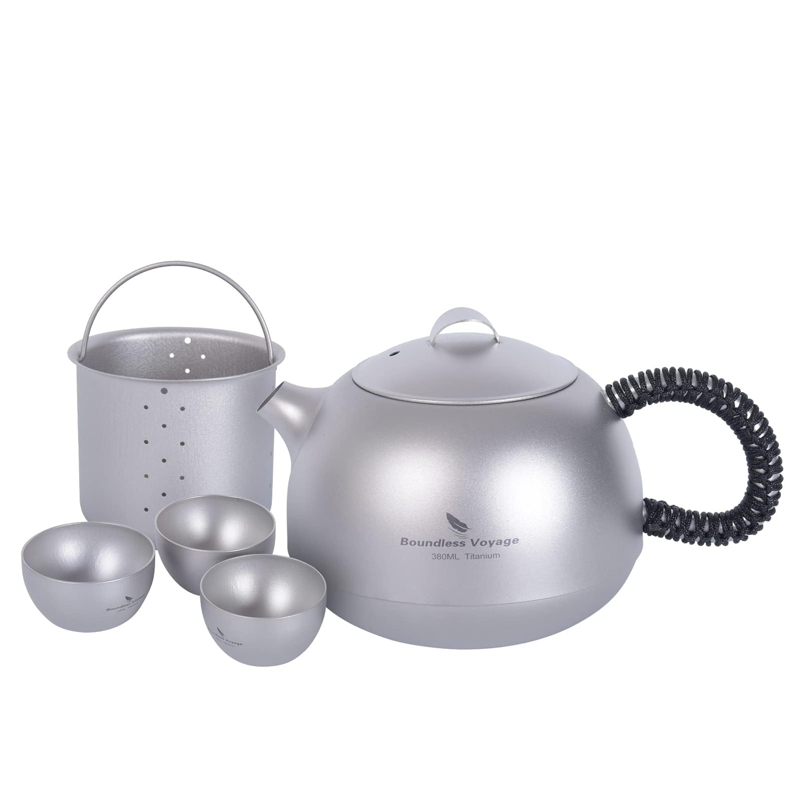 Amazon | Boundless Voyage チタン急須 ティーポット 茶漉し付き 純