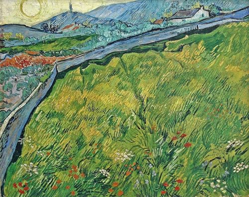 Toile Champ de blé Van Gogh 60x90cm pour illuminer le salon ou la chambre