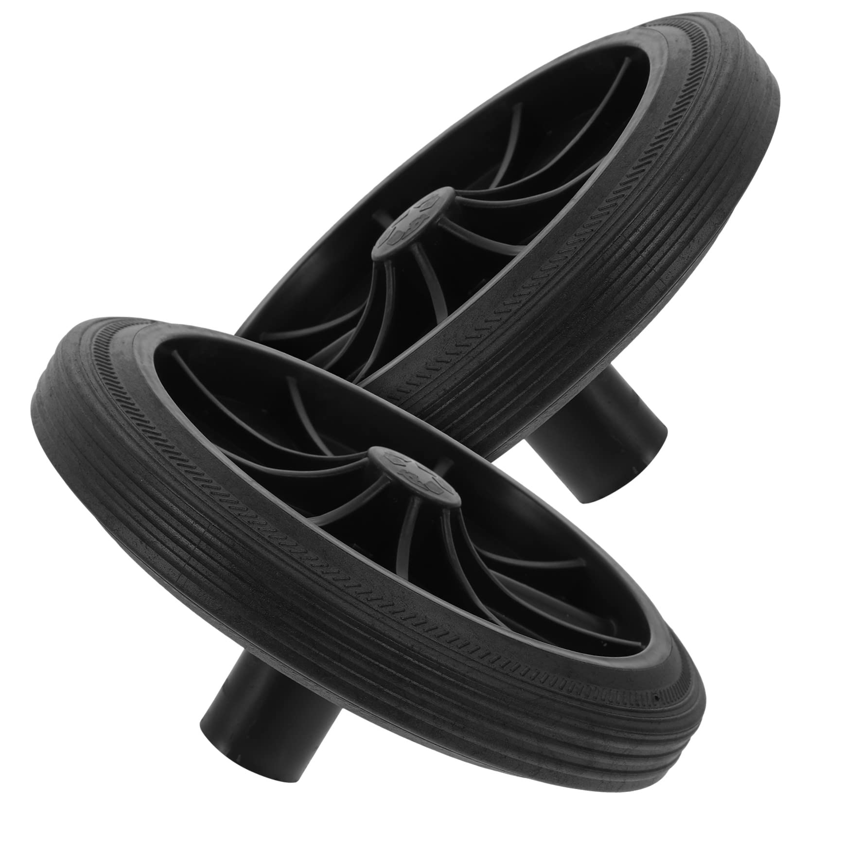 CHILDWEET 2pcs Trash Can Spare Parts Plastic Containers Truck Storage Box Heavy Duty Casters Wagon Wheel Wheels Garbage Can Caster Replacement Wheels Garbage Can Accessories Waste Can Wheels