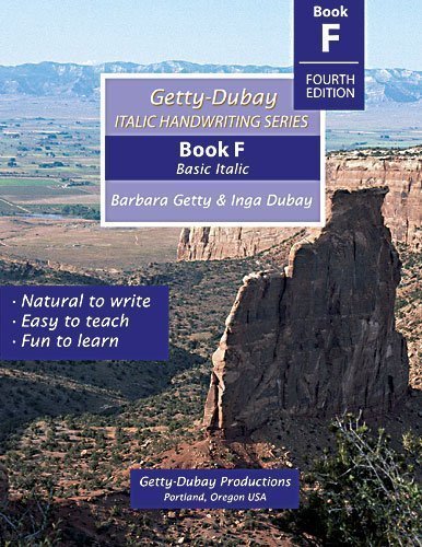 Italic Handwriting Series Book F