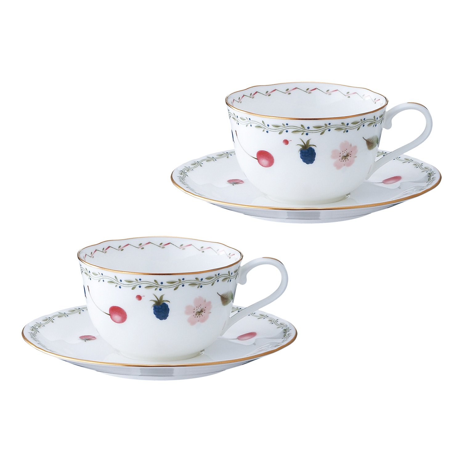 Amazon｜Noritake ノリタケ カップ & ソーサー ( ペアセット  