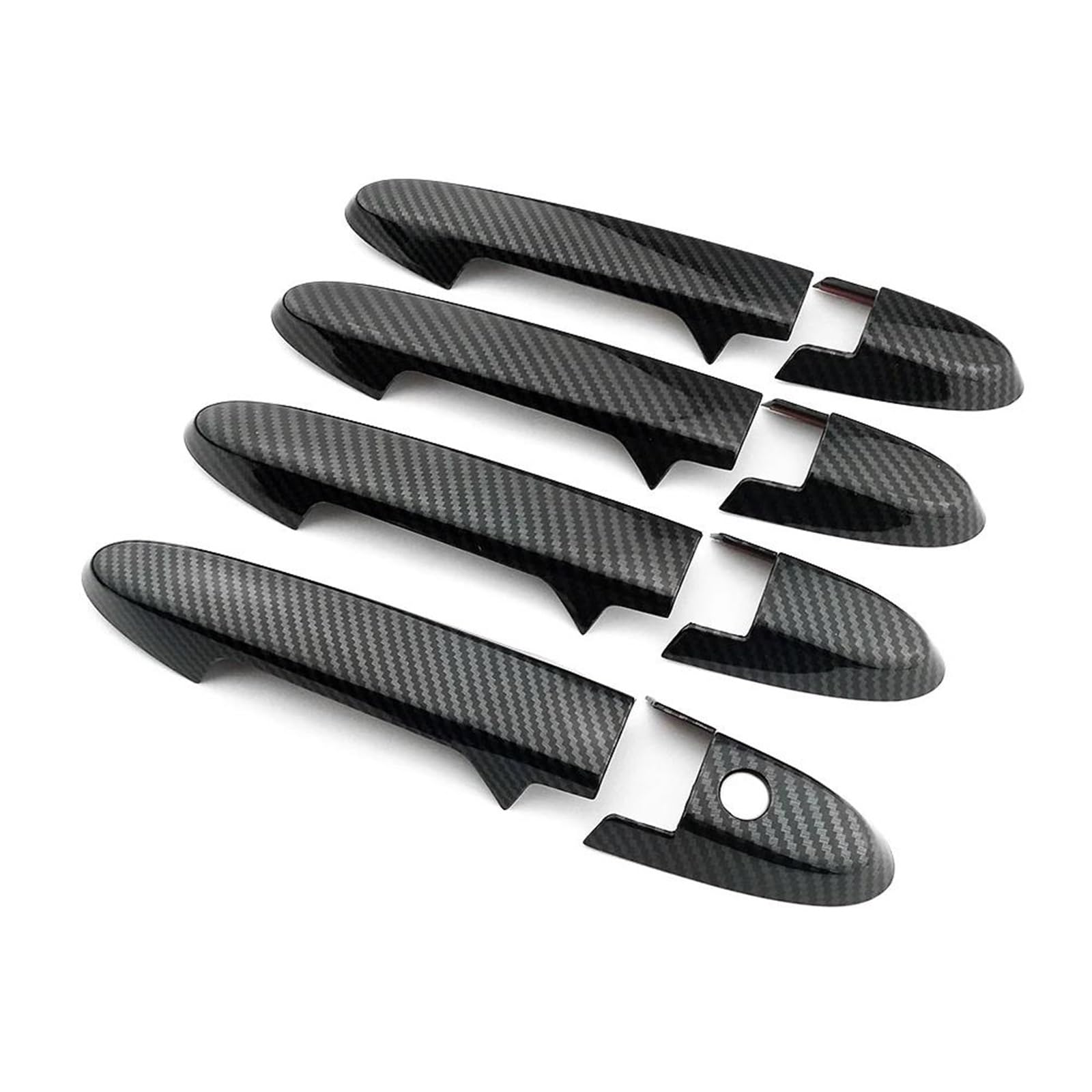 YSDSLS Sleek Door Handle for City for GM4 GM5 GM6 2014-2020 Exterior Car Door Handle Cover Door Bowl Trim Moulding Frame Bezel