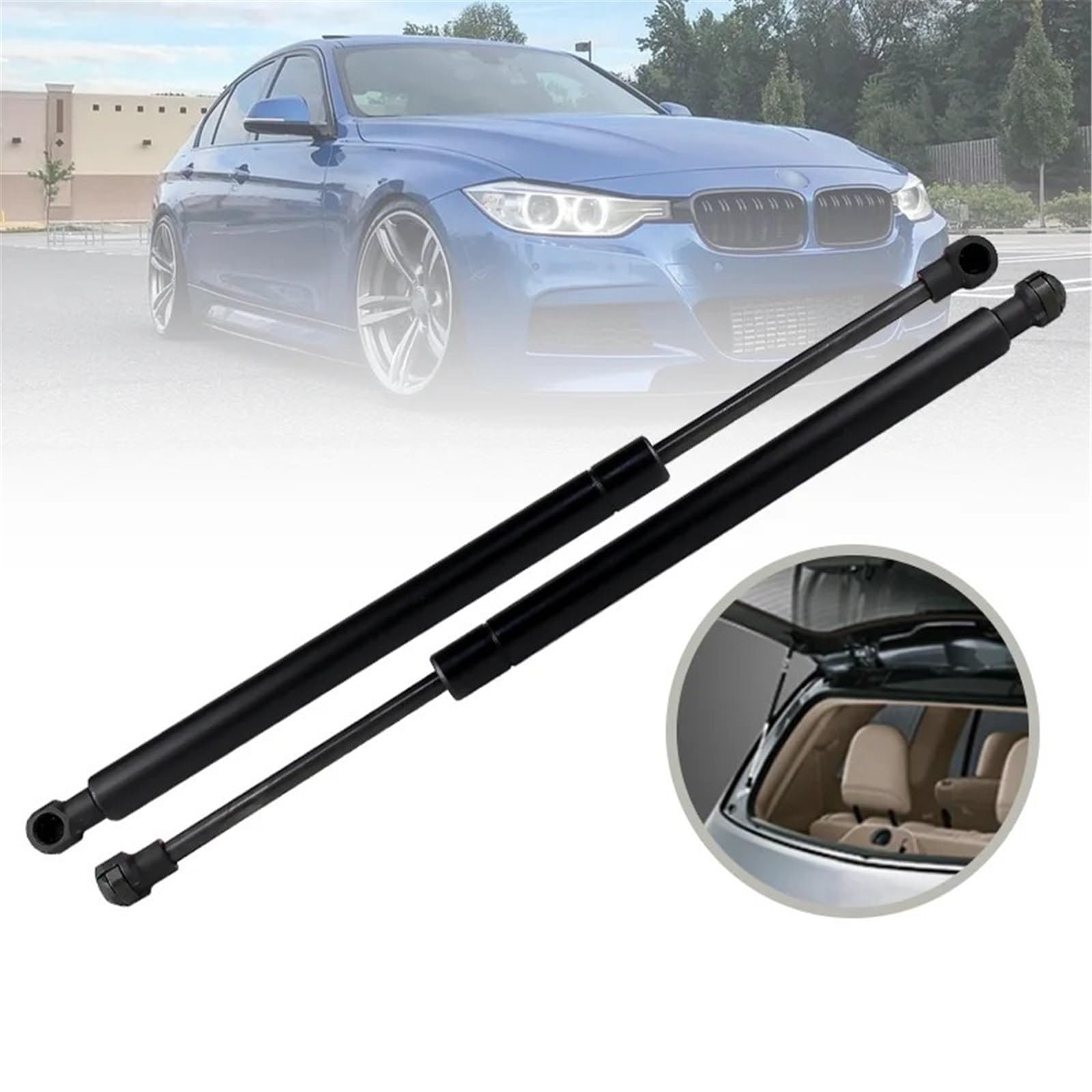 System wsparcia podnoszenia do E90 335i M 2009-2010 2 szt. tylna klapa bagażnika amortyzatory gazowe wsparcie sport sedan 4-drzwiowy 4D bagażnik akcesoria samochodowe