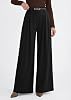 Pantalones de Vestir de Mujer PRETTYGARDEN de Pierna Ancha, Fluidos 7