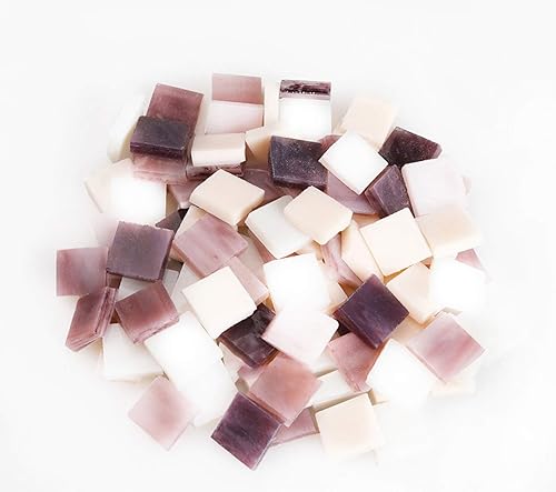 Miniatura 8 de Azulejos de mosaico, 270 unidades  7.05 oz, paquete de azulejos de mosaico de vidrio de mica de color para decoración del hogar, manualidades,