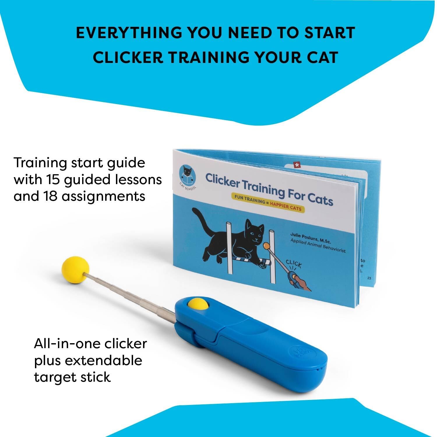 CAT SCHOOL Clicker Training for Cats