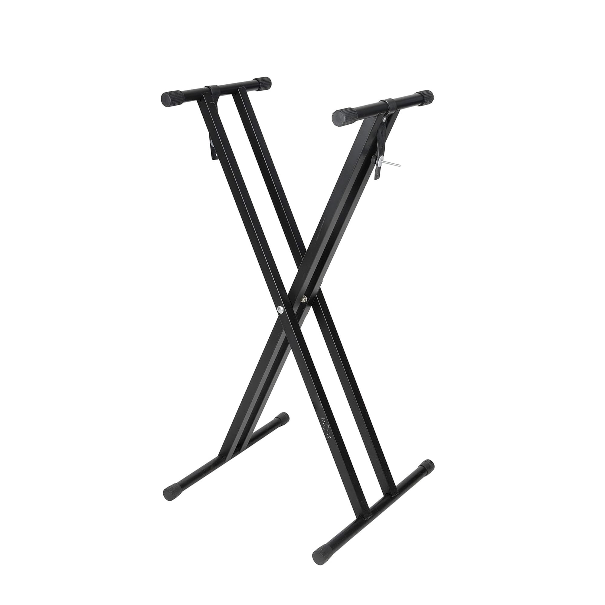 Arctic Adjustable Heavy Duty Double Braced keyboard stand_Black