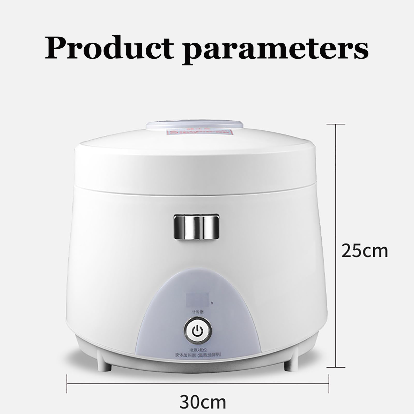 Fermentador de ajo negro de 5 l (control inteligente), totalmente automático, con estante interior de 2 capas y memoria de apagado (5 h). Fermentación de 8 a 12 días.,A