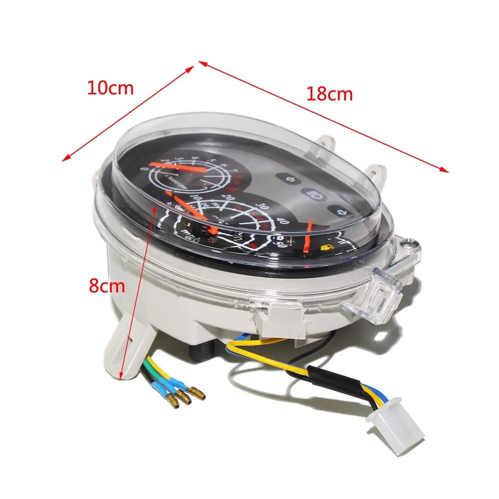 Contachilometri Misuratore Contachilometri Universale Per Cruscotto Di Motocicletta, Contachilometri Digitale Per Moto, Contachilometri, Misuratore Di Velocità