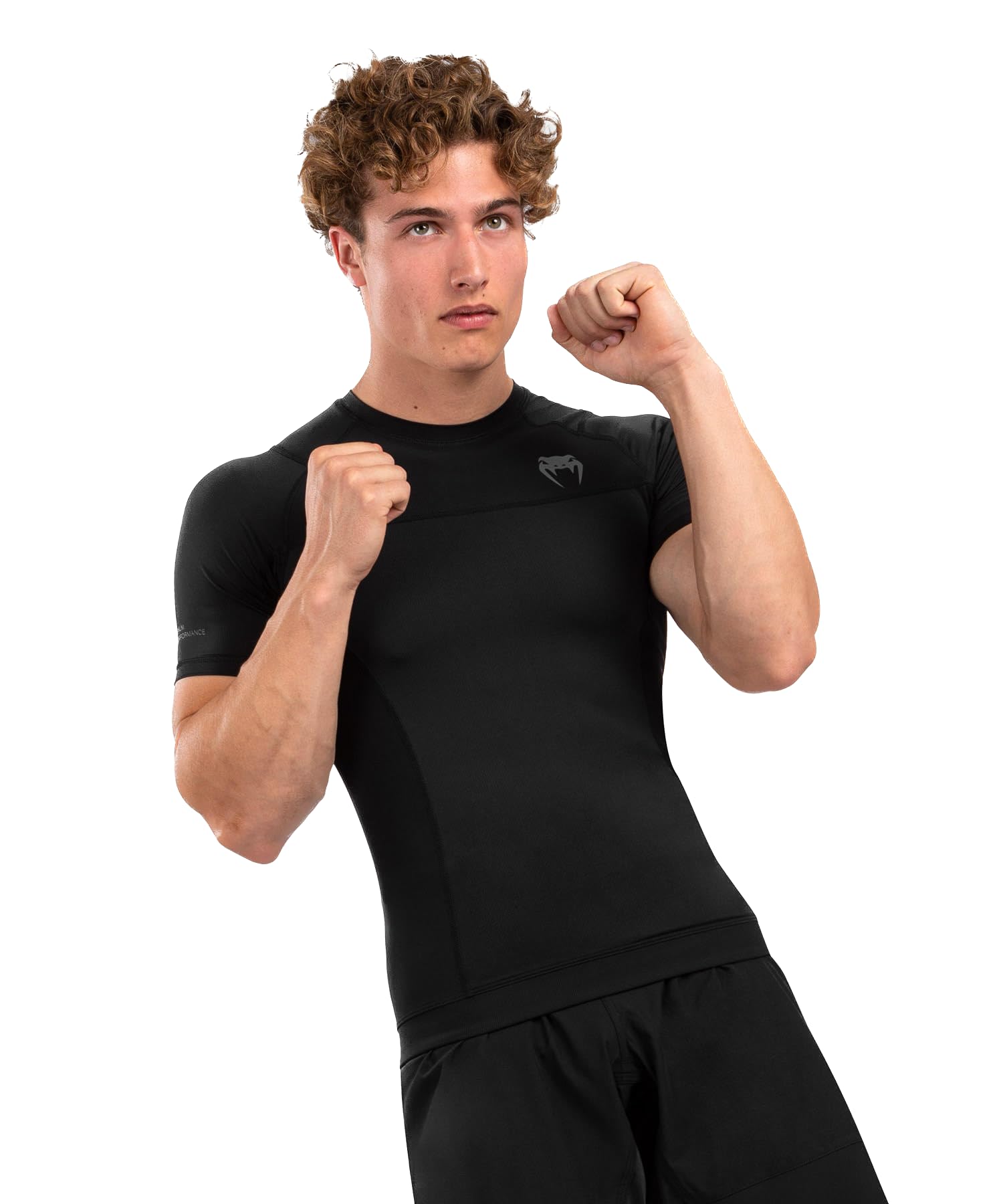 VenumMen's G-fit Air Rashguard Shortsleeve-Black