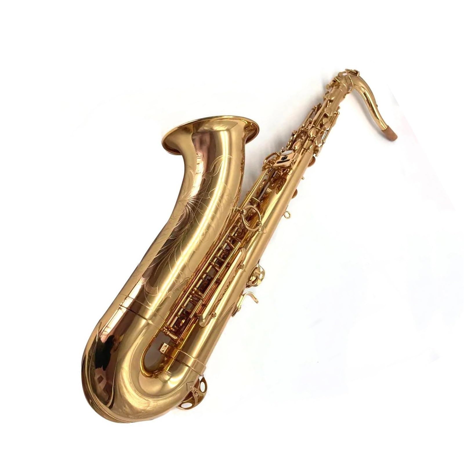 Sassofono tenore in ottone EB laccato oro