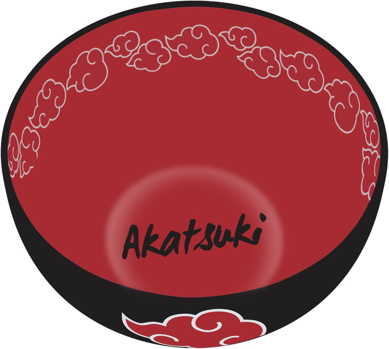 ABYSTYLE – Naruto Shippuden Akatsuki Bowl – Official Product – Capacity 600 ml – Resistant Ceramic – Microwave & Dishwasher Safe