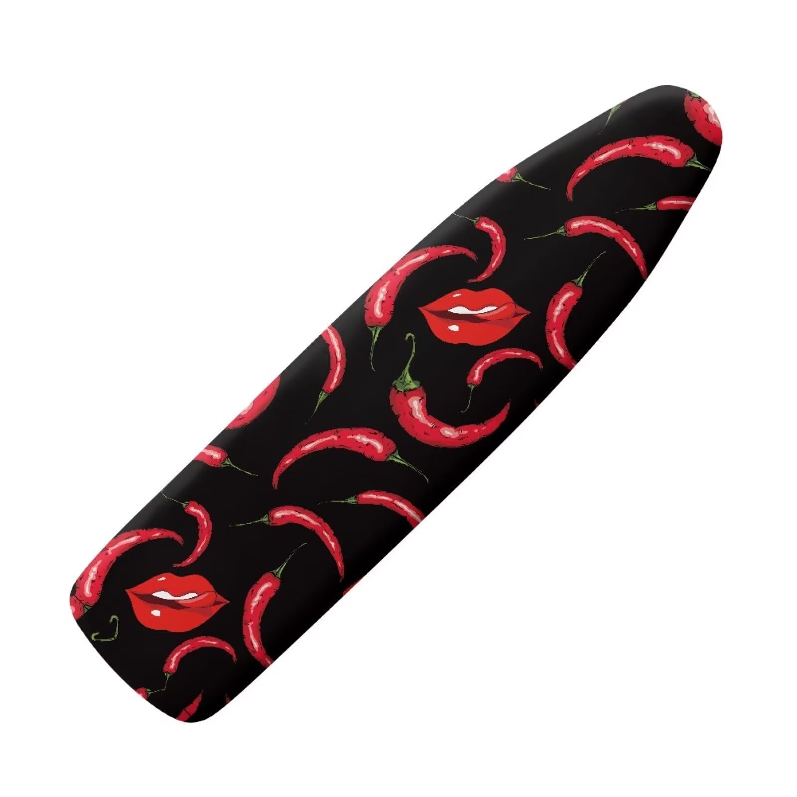Belidome Chili Peppers Print Ironing Board Hanger Cover Iron Board Covers Pouch Case