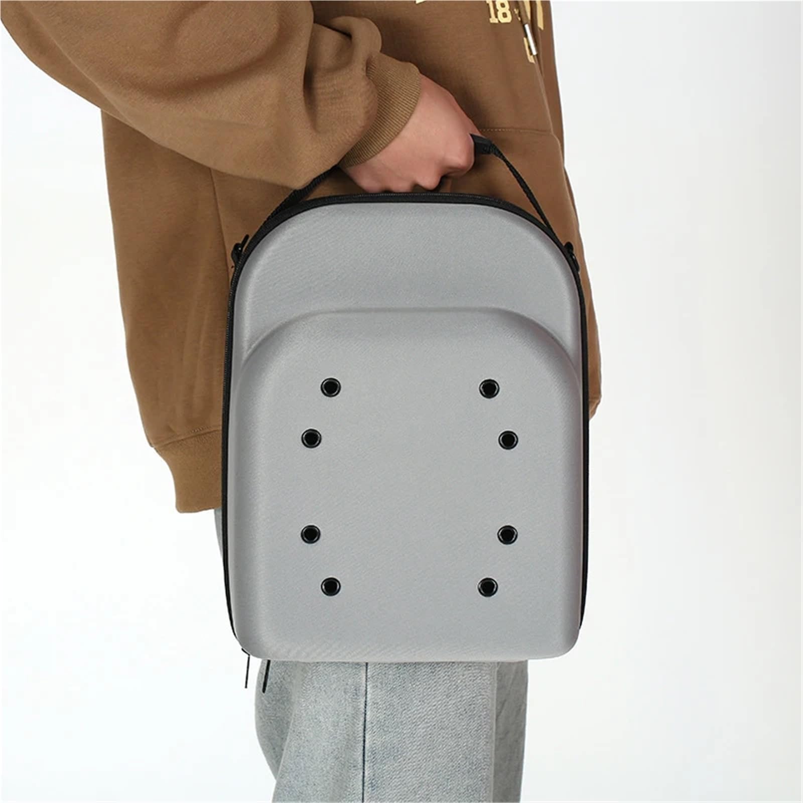 Estuche de almacenamiento gorras portátil, mochila porta sombrero, ajustable, De Viaje, estuche rígido for viaje, hogar Para Sombrero