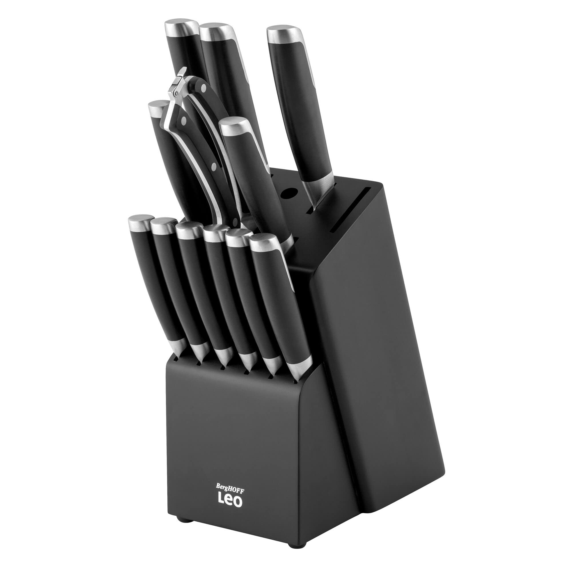 Amazon.com: BergHOFF Graphite 13Pc Knife Block Set, Stainless