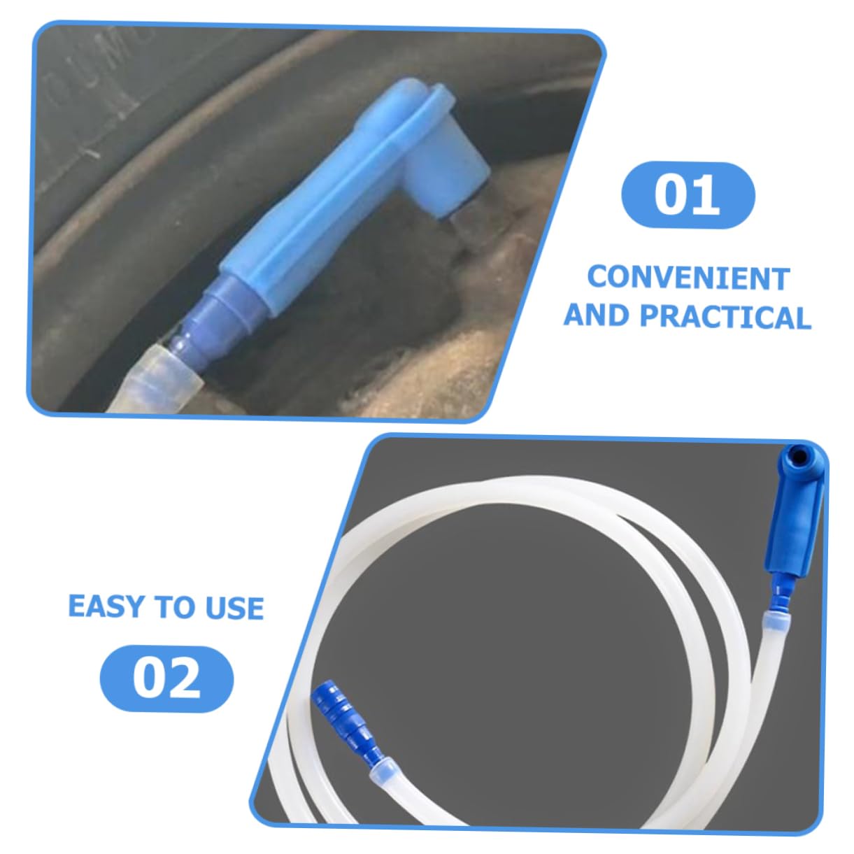 Holibanna 8Pcs Brake Oil Exchange Connector for Replacement Compatible with Various Vehicles Automotive Pump Oil Bleeder Tool Safe and Efficient Brake Fluid Change