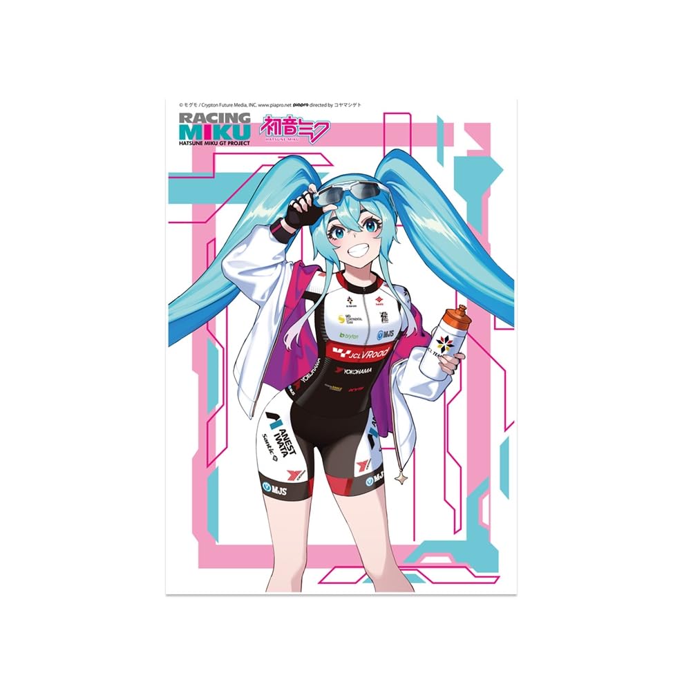 レーシングミク 2024 JCL TEAM UKYO 応援 Ver. ビジュアルアクリルプレート