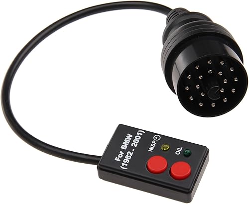 Aupoko Herramienta de servicio de restablecimiento de aceite, 20 pines, enchufe OBD, herramienta de reinicio de aceite de repuesto para BMW