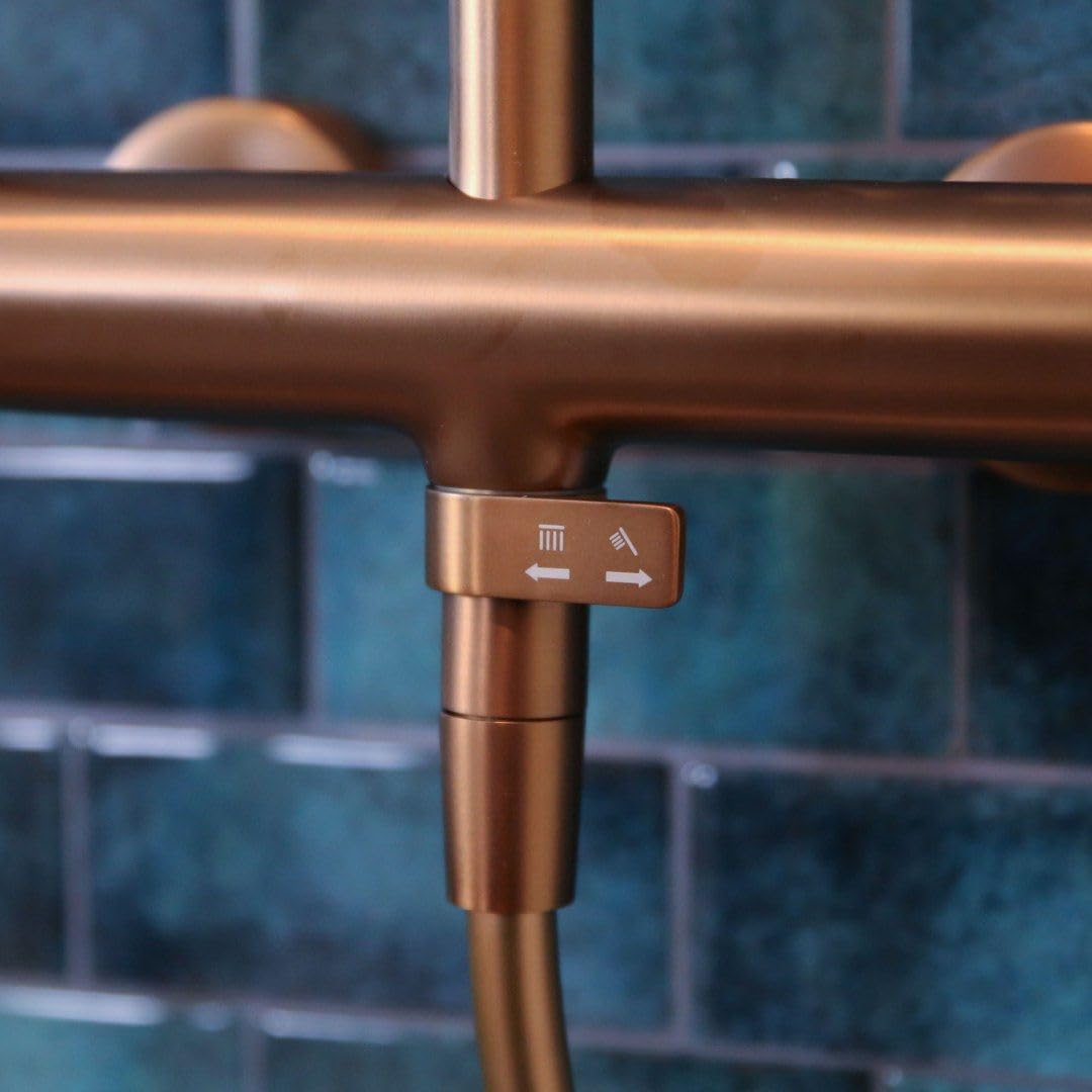 Essebagno Lollipop II colonne de douche mécanique cuivre brossé 250