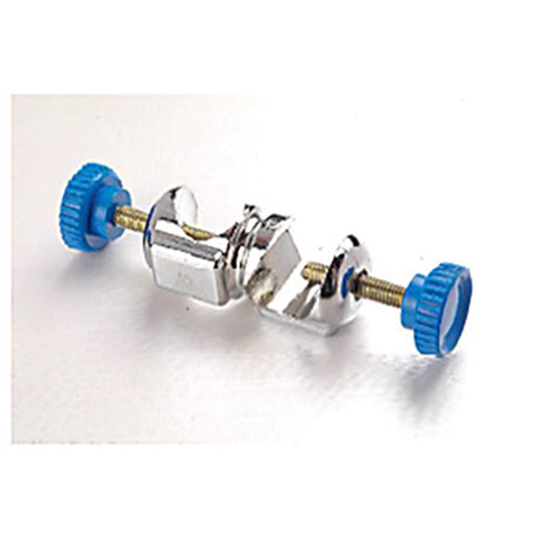 Synthware Bosshead Clamp For Rods Up To 15mm – Chrome Plated With Plastic Headed Screws