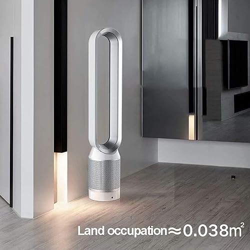 Miniatura 3 de Ventilador sin aspas, ventilador de seguridad de iones negativos súper silencioso de 42 pulgadas, ventilador de mesa seguro, portátil, duradero,